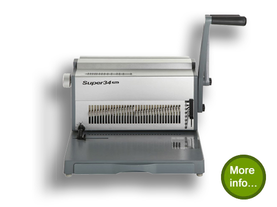 LW-Super 34 Plus Wire Binder